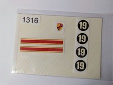 Märklin Sprint Repro-Decals für Porsche Carrera 6 (1316) NEU