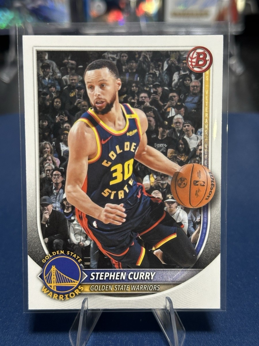 Stephen Curry カリー直筆サイン入りバッシュ　Curry5 25.5 Stephen Curry 2025-26 Bowman #115 | eBay