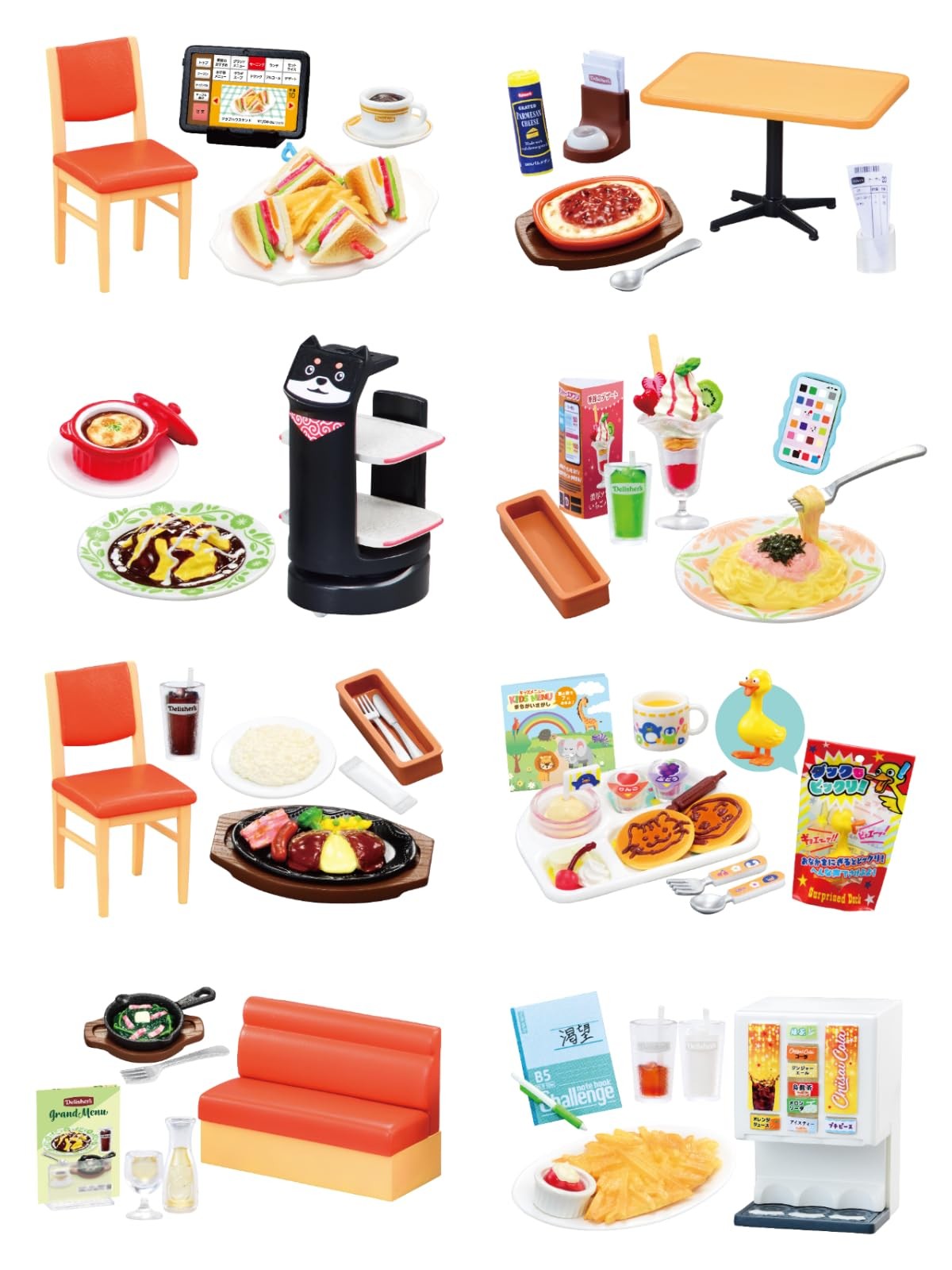 Rement Delishers Restaurant blindbox assortment 20590₽