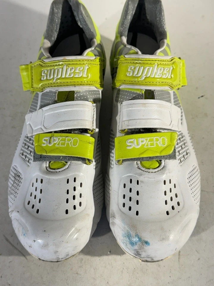 Sapatos de estrada de ciclismo de carbono SUPLEST EU41 US8 Mondo 262 cs579 - Imagem 4 de 4