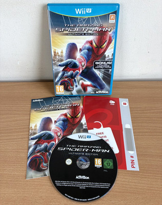 The Amazing Spiderman Ultimate Edition Nintendo Wii U Spiel komplett