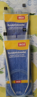 Rundstricknadel stricken 7mm x 100cm Stricknadel 1 stück inox AX