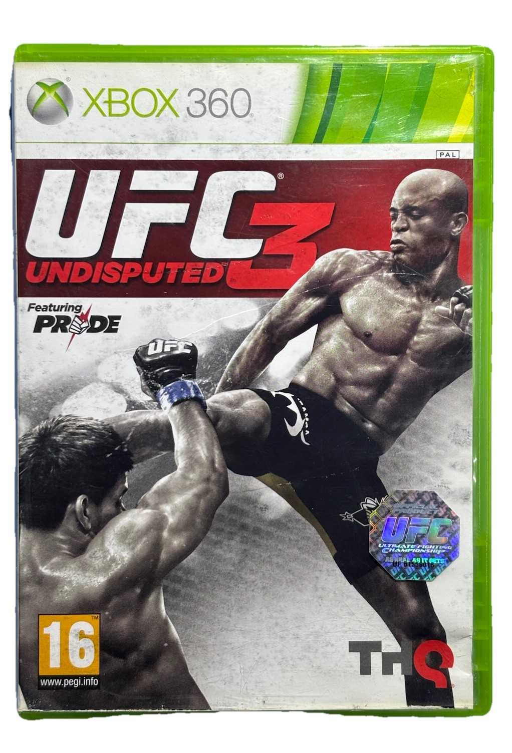 Jeu UFC 3 Undisputed Feat Pride/ MMA/ Version Française/ Microsoft Xbox 360 /THQ