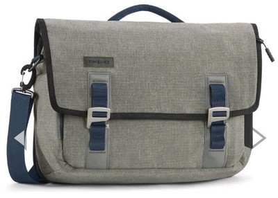 Timbuk2  Command Messenger Grey Laptop Bag / Organizer New W Tags
