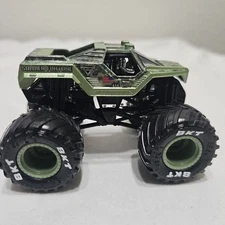 Monster Jam Monster Truck: Soldier Fortune 1:64 Spin Master Camouflage Green BKT