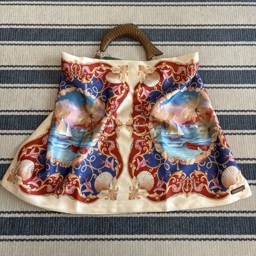 FARM Rio Off White Ocean Scarf Bag NWT Medium/large