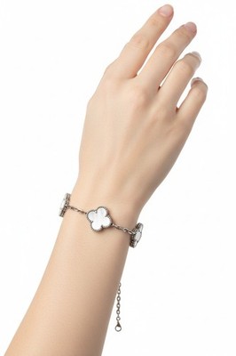 Van Cleef & Arpels Armband mit 750er Weißgold