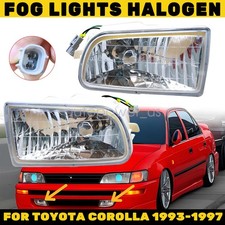 2pcs Front Fog Lights W 30w Halogen Lamp Bulbs For Toyota Corolla 1993-1997 2pcs Front Fog Lights W 30w Halogen Lamp Bulbs For Toyota Corolla 1993-1997
