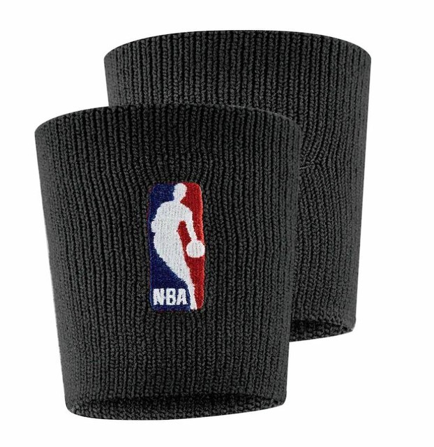 NEW Nike NBA Elite Basketball Wristbands DriFit 2Pack, Black eBay