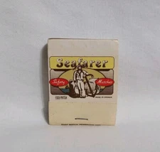 Vintage Matchbook Seafarer Safety Matches Sailor Advertising Matches Full