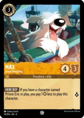 Max - Loyal Sheepdog - 14/204 - Common Light Play Magic the Gathering MTG Ursula