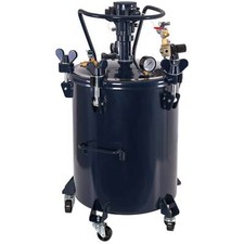 10 Gallon Pressure Feed Paint Pot Tank Spray Gun Sprayer Regulator Air Agitator