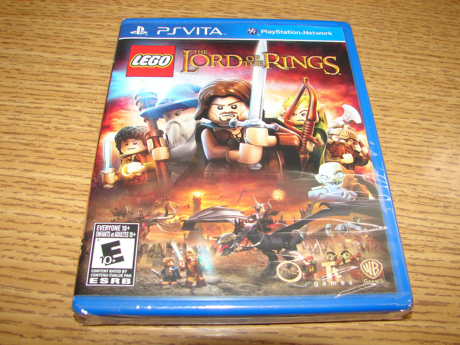 lego lord of the rings ps vita