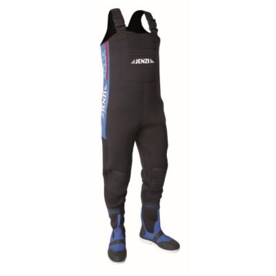 JENZI Neopren-Wathose ''fishing'' Gr. 39 - 50 wasserdicht Watangeln schwarz
