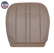 Front Bottom Replacement Seat Cover Tan Fits 2016-2021 Chevy Express Shuttle Bus