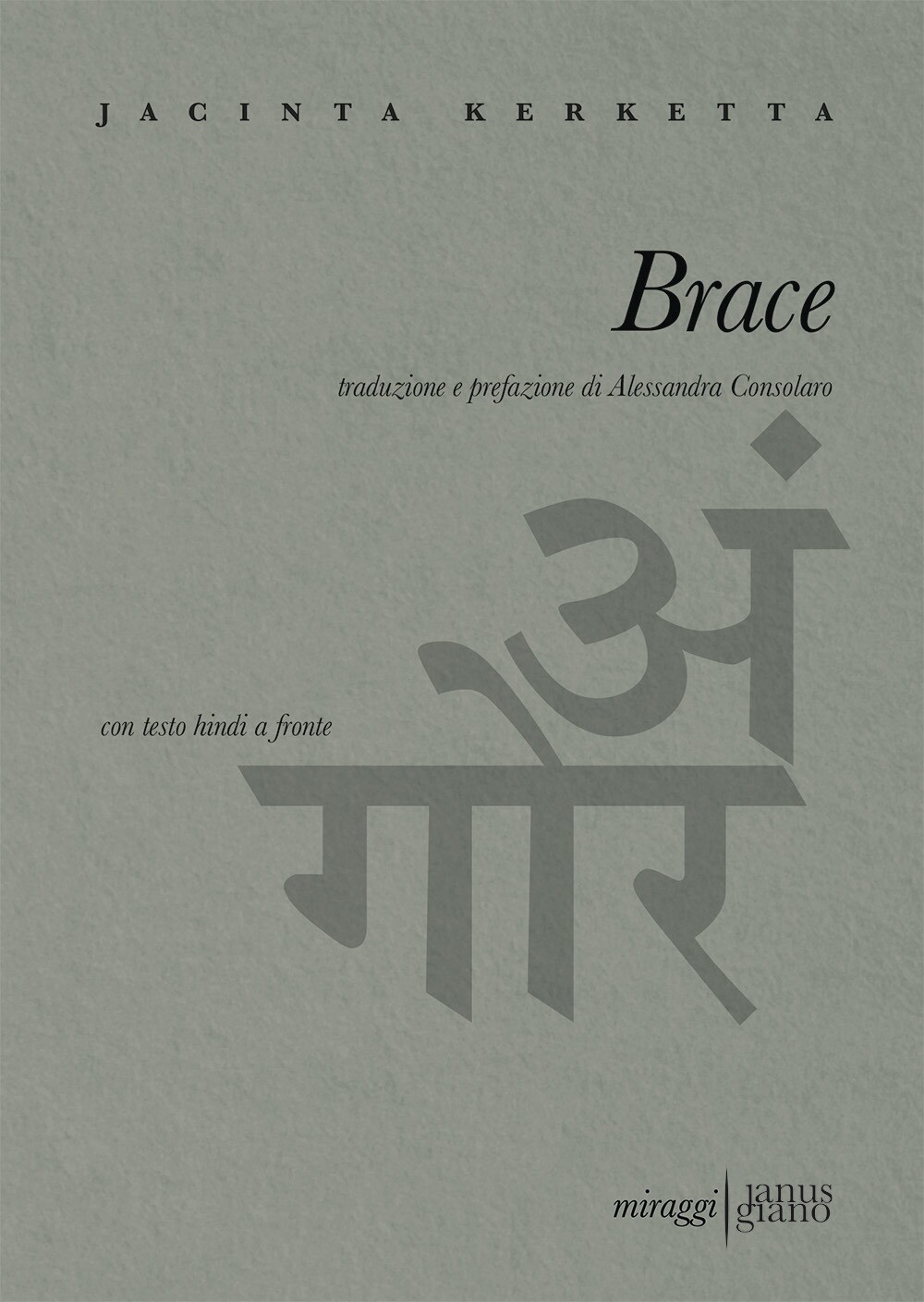 Libri Jacinta Kerketta - Brace. Testo Hindi A Fronte. Ediz. Bilingue