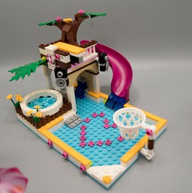 LEGO Friends Heartlake City Pool 41008 with Instructions No Box 99.9% Complete