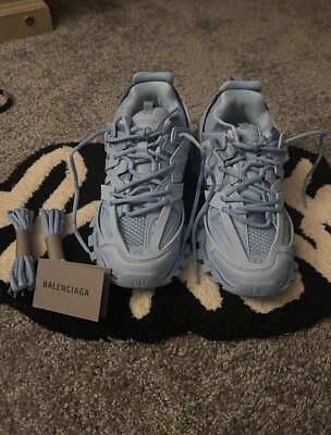 Size 10 - Balenciaga Track Sneaker Light Blue