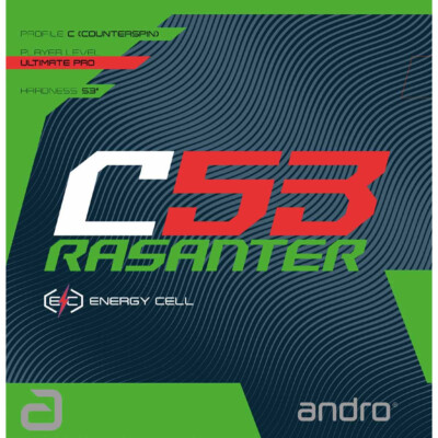Andro Rasanter C53 / Tischtennisbelag / NEU /zum Sonderpreis