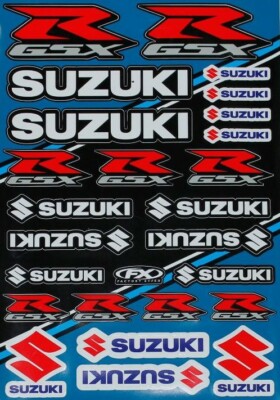 Suzuki GSXR600 GSXR750 GSXR1000 GSXR 600 750 1000 1100  DECALS STICKERS GRAPHICS
