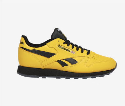 yellow reebok classics