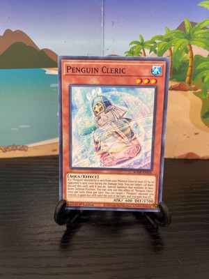 Yu-Gi-Oh! Karte – Penguin Cleric (BODE-EN026) Common 1. Auflage Aus Burst Of Destiny