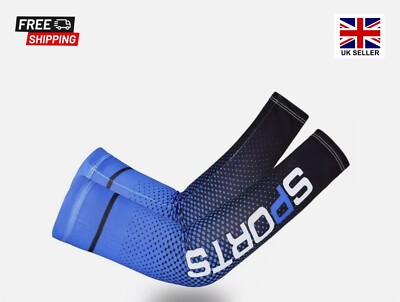 Sommer Armstulpen Eisseide für draußen Sport UV Sonnenschutz UK