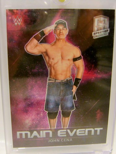 JOHN CENA MAIN EVENT SPECTRA SSP WWE CHRONICLES PANINI 2023 - Picture 2 of 3