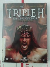 WWE - Triple H: The King of Kings DVD, 2008, 2-Disc Set w slipcover inserts