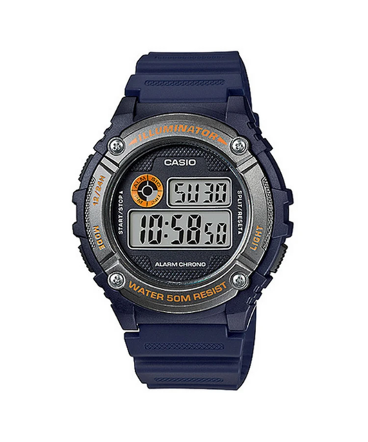 Shiels Casio W216h-2b Digital Mens 