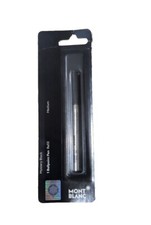 Montblanc Rollerball Pen Refill  1 Pack Mystery Black Ink 107865 - NEW