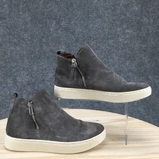 Sofft Boots Womens 6 M Britton Zip Platfrom Ankle Bootie SF0037208 Grey Suede