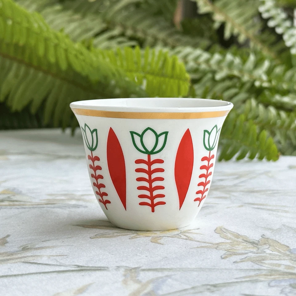 12x Traditional Lebanese Coffee Cups from Lebanon - Turkish & Ethiopian Espresso - Image 3 of 4