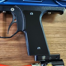 PPM Black CCM Rip Frame Grip Panels - Fits Shocker Smart Parts Paintball