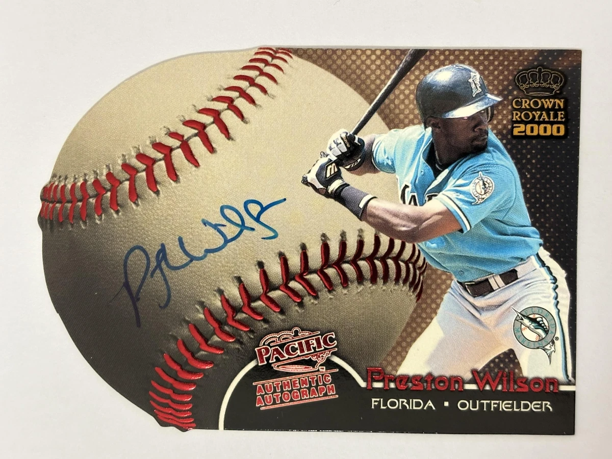 Preston Wilson Florida Marlins Baseball Sports Trading Cards 