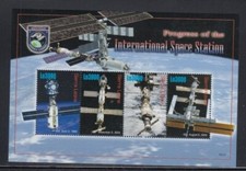 SIERRA LEONE International Space Station MNH souvenir sheet