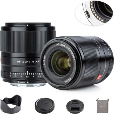 Viltrox 23mm F1.4 Large Aperture STM Auto Focus Lens For Fuji X-mount Camera USA
