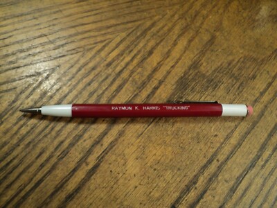 Vintage Durolite Mechanical Pencil Advertising    Raymon K Harris  Trucking