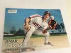 2016 Topps Stadium Club Jumbo 5x7 Omar Vizquel Indians 108 #’d /49