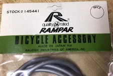 VINTAGE OLD SCHOOL RALEIGH RAMPAR accessory BRAKE CABLE NOS BMX Schwinn Gray