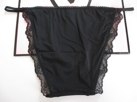 VICTORIA'S SECRET DREAM ANGELS Mini String Bikini Panty S M L XL 2XL Black VS