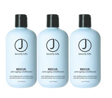 J Beverly Hills Rescue Anti-Aging Conditioner 12 Oz Set of 3