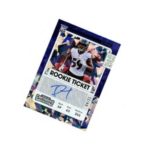 2021 Contenders CRACKED ICE SP ROOKIE DAELIN HAYES AUTO /21 RC! Baltimore Ravens