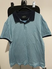 Rodd  Gunn Mens Polo Shirt Size 2XL Sports Fit Blue