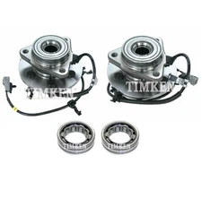 NEW Front and Rear Wheel Bearings & Hubs Kit Timken For Dodge Dakota Durango 4WD