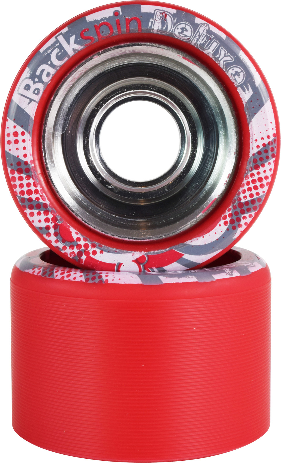 Backspin Deluxe Roller Skate Jam Wheels - 8 Pack