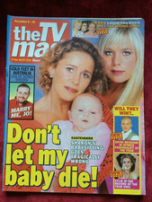 SUN TV MAG 08/12/2001 LETITIA DEAN Colette Brown John Thomson Malandra Burrows