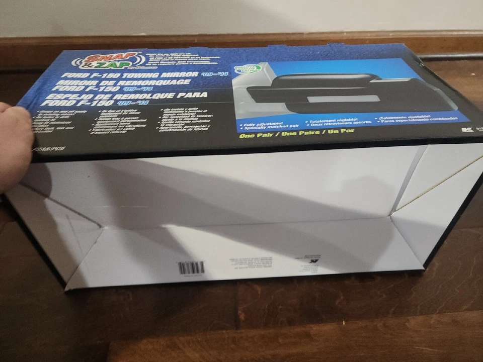 Par de espejos retrovisores exteriores a presión K-Source 81810 para Ford F-150 2009-2014 Foto 4 de 4