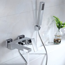 NOIR Cube Wall Mounted Bath Shower Mixer Tap