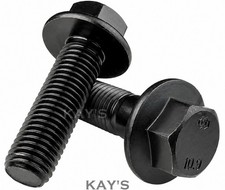 HIGH TENSILE FLANGED HEXAGON BOLTS GRADE 10.9 STRONG SCREWS M8 M10 M12 M14 M16 